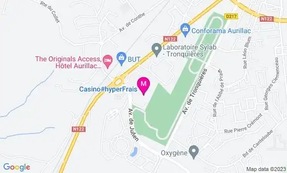 Localisation Station Géant