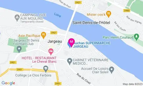 Localisation Auchan