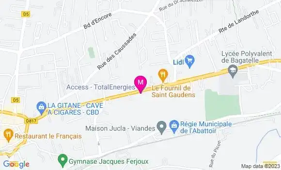 Localisation Access TotalEnergies