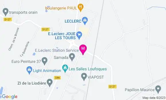 Localisation Station Leclerc