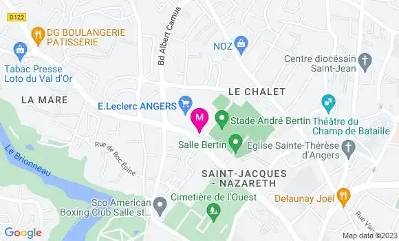 Localisation Station Leclerc
