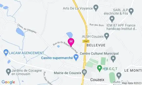Localisation Géant Casino
