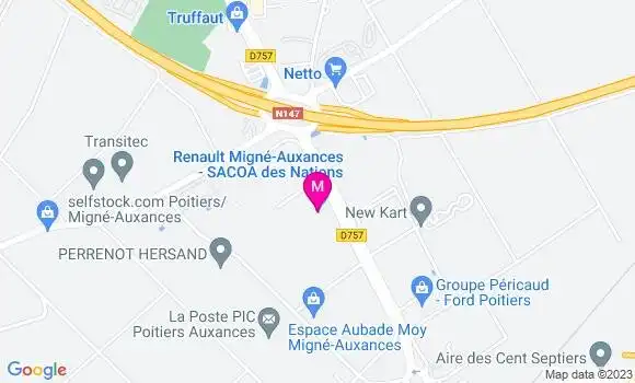 Localisation Sacoa des Nations