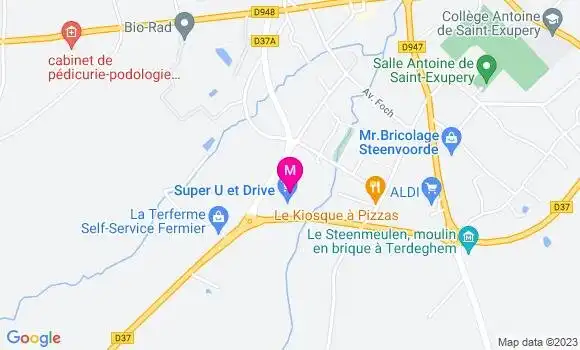 Localisation Super U