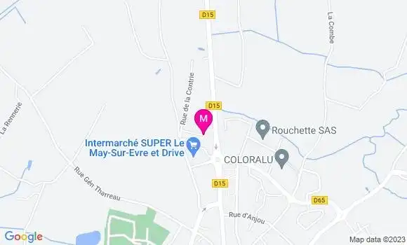 Localisation Intermarché Station