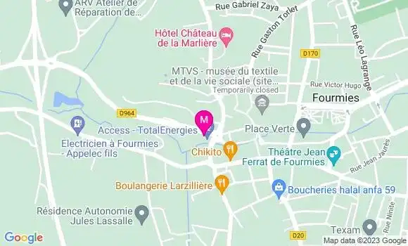 Localisation Relais Fourmies