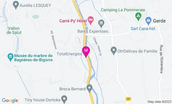Localisation TotalEnergies