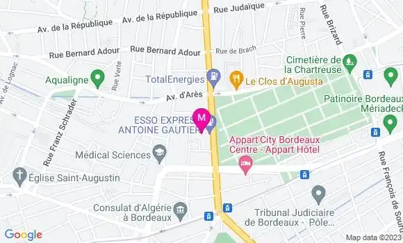 Localisation Esso Express Antoine Gautier