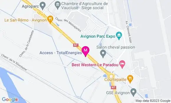 Localisation Access TotalEnergies