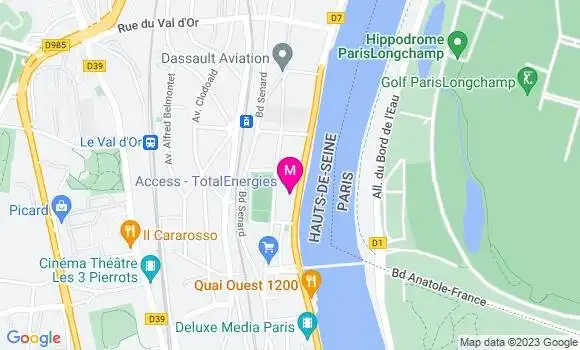 Localisation Access TotalEnergies