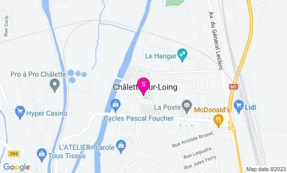 Localisation Géant Casino