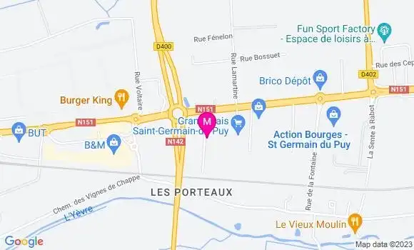 Localisation Carrefour Market