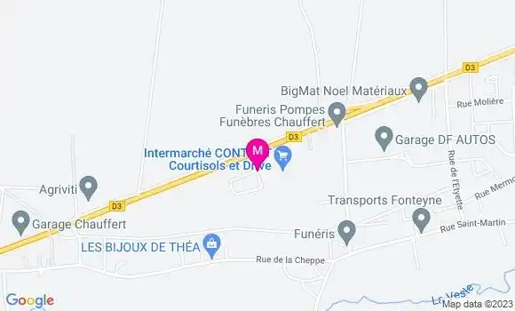 Localisation Intermarché Station