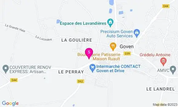 Localisation Intermarché Station