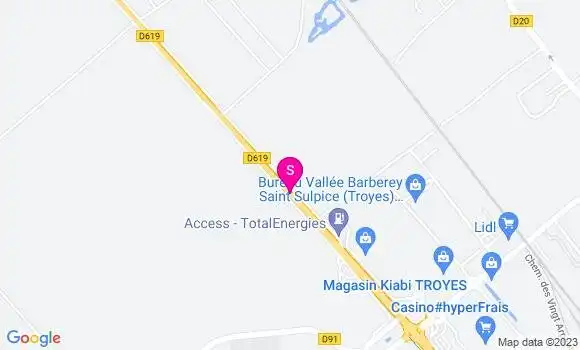 Localisation TotalEnergies