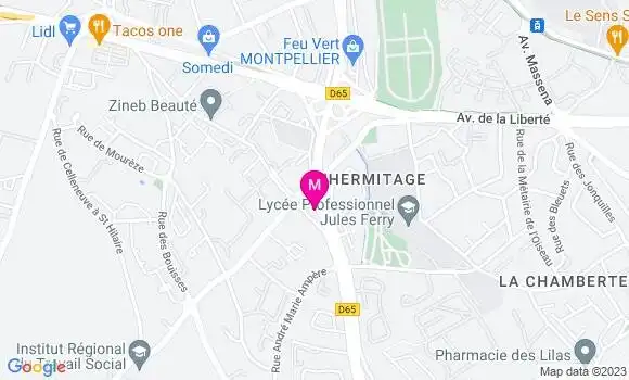 Localisation Relais Martelle