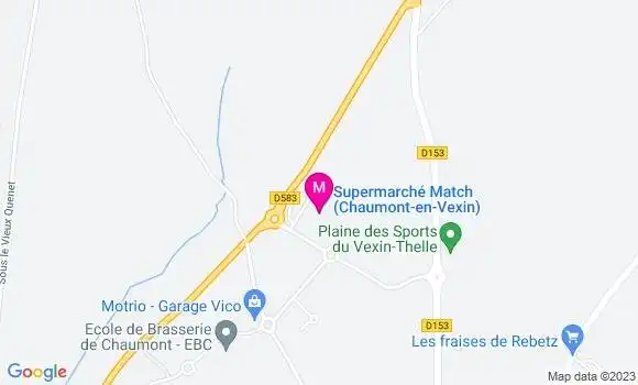Localisation Supermarché Match