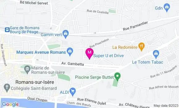 Localisation Super U