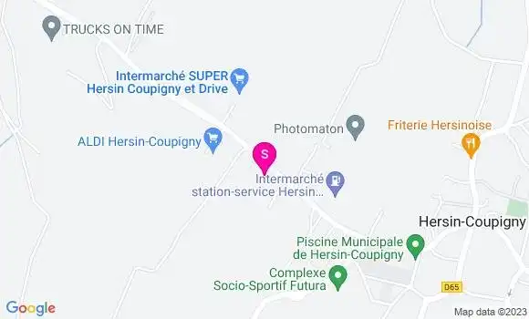 Localisation Intermarché Station