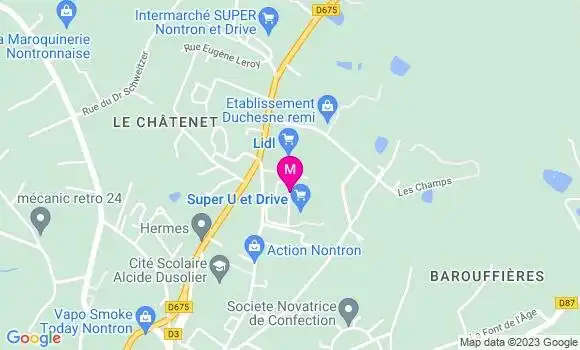 Localisation Super U