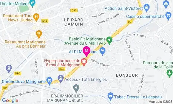 Localisation Intermarché Station