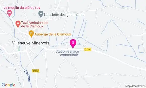 Localisation Station Communale