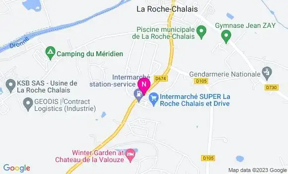 Localisation Intermarché Station