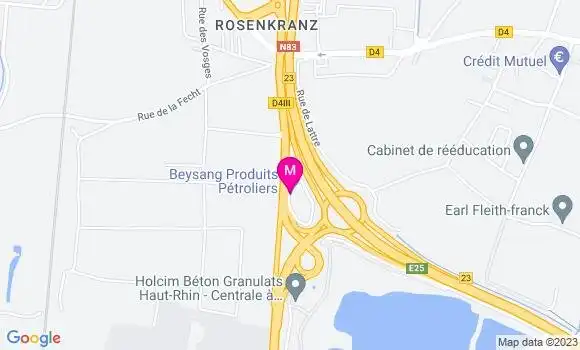 Localisation Beysang Produits Pétroliers
