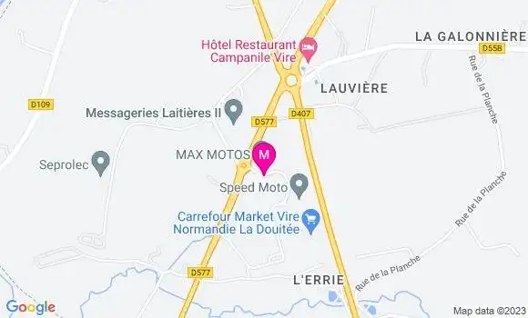 Localisation Carrefour Market