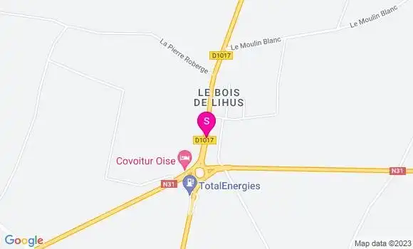 Localisation TotalEnergies