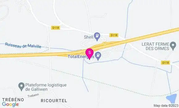 Localisation TotalEnergies