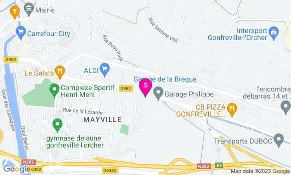 Localisation Garage de la Breque