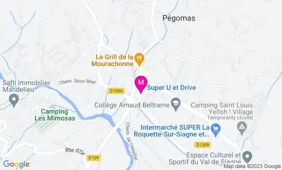 Localisation Super U