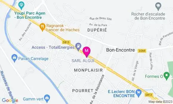 Localisation TotalEnergies