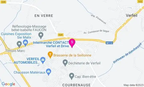 Localisation Intermarché Contact