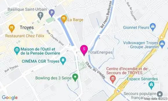 Localisation Relais du Vouldy