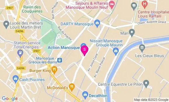 Localisation Super U