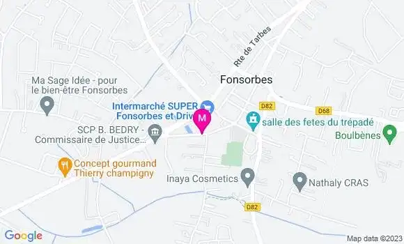 Localisation Intermarché Super