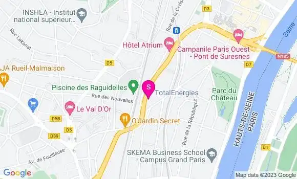 Localisation TotalEnergies