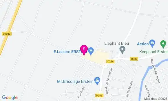 Localisation Station Leclerc