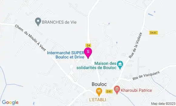 Localisation Intermarché Station