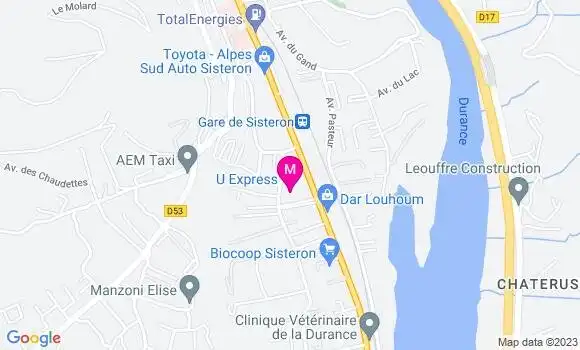 Localisation U Express