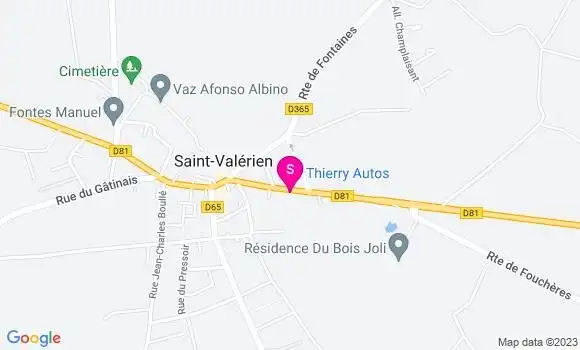Localisation Station Schiever
