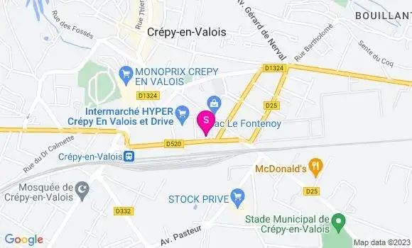 Localisation Intermarché Station