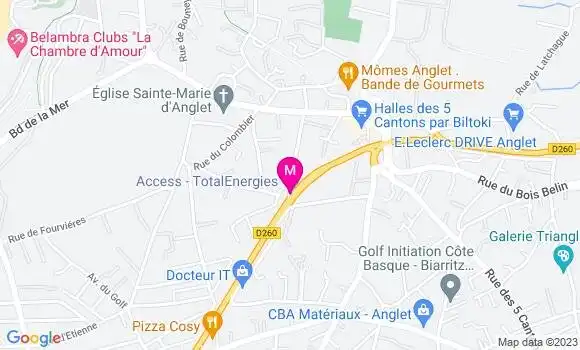Localisation Access TotalEnergies