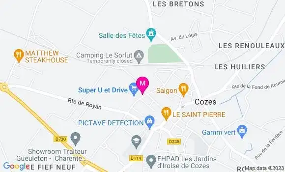 Localisation Super U