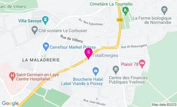 Localisation TotalEnergies