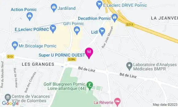 Localisation Super U