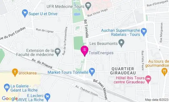 Localisation Relais St Francois