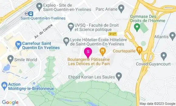 Localisation Relais les Saules